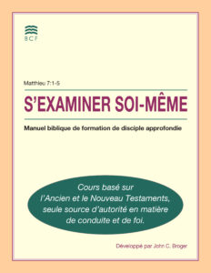 French Self Confrontation manual cover