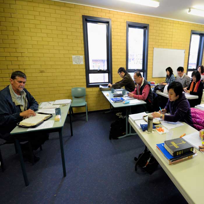 BCF course (non US) classroom