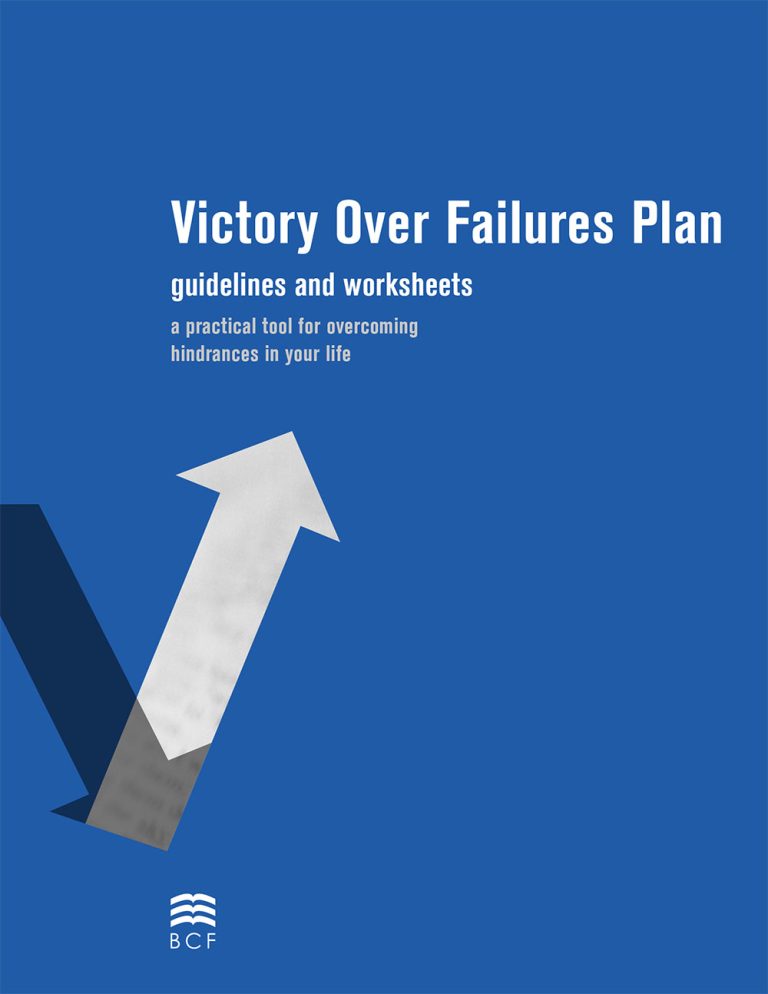 Victory Over Failures Plan cover
