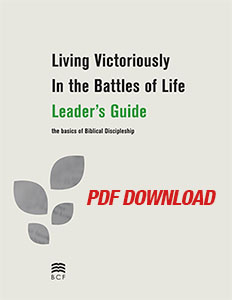 Leader's Guide Living Victoriously in the Battles of Life pdf download cover