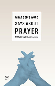 What God's Word Says about Prayer Cover