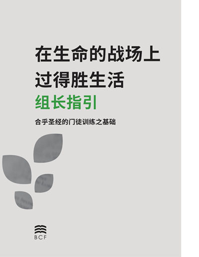 Chinese Simplified Leader's Guide Living Victoriously in the Battles of Life cover