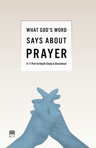 What God's Word Says About Prayer cover