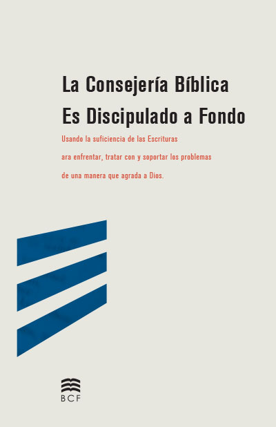 Biblical Counseling is In-Depth Discipleship booklet Spanish cover image