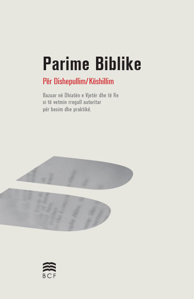 Biblical Principles booklet Albanian cover image